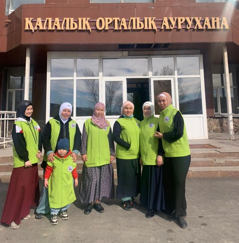 Сатпаев қаласында «Қарттарым асыл қазынам»,-атты қайырымдылық акциясы жүзеге асты