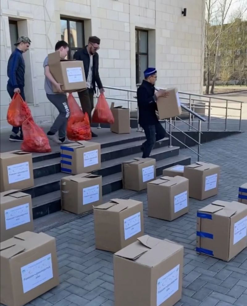 «Төлеутай ата» мешіті қайырымдылық акциясын жүзеге асырды 