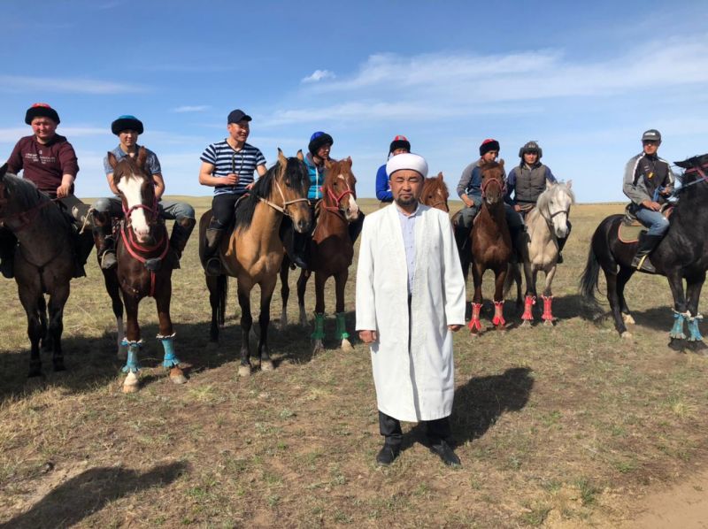 Бұқар жырау ауданында Көкпар ойыны ойнатылды