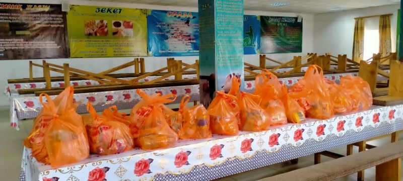 Қарқаралы ауданының бірнеше ауылда«Рамазан қоржыны» үлестірілді.