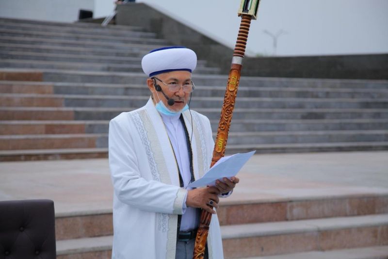 Қарағанды облыстық «Әнет баба» мешітіне Айт намазы оқылды