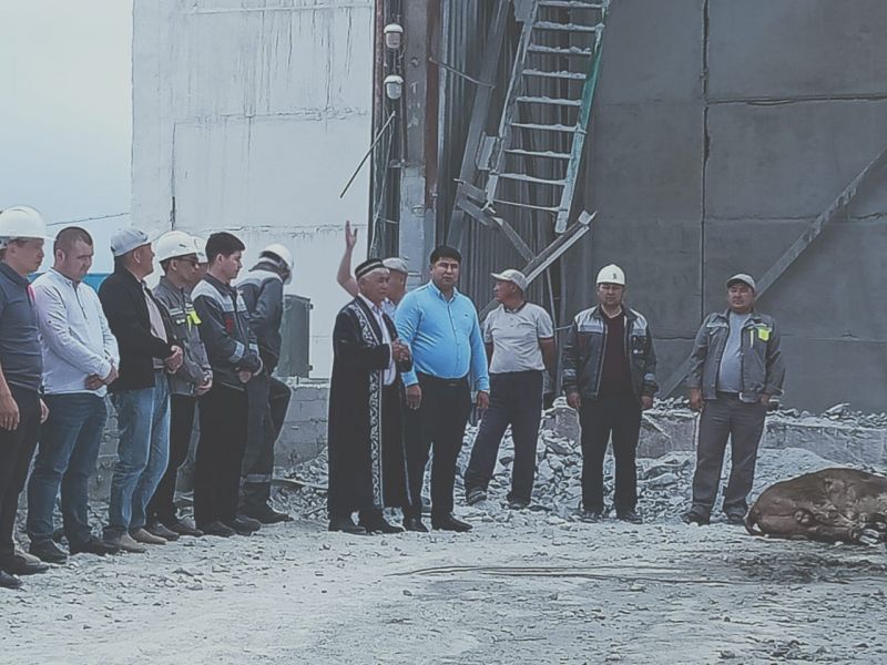«НОВА ЦИНК» КӘСІПОРНЫ ҚҰРБАНДЫҚ ШАЛДЫ