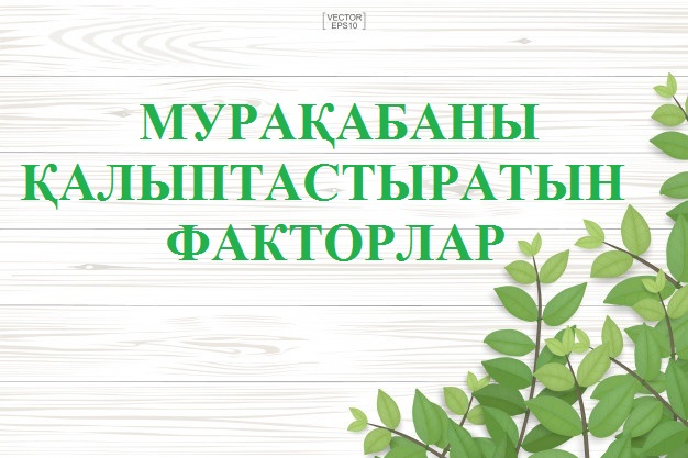 Мурақабаны қалыптастыратын факторлар