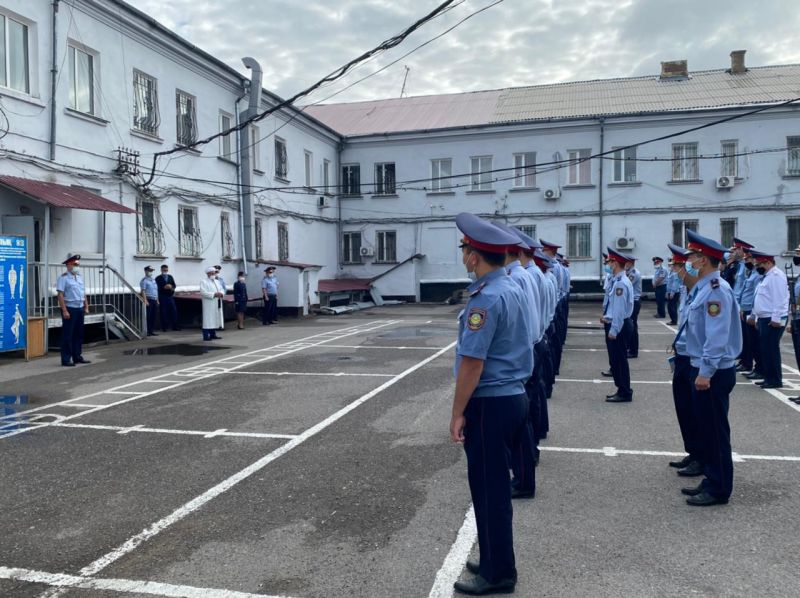 Қарағанды:МКҚБ 1 ПБ жеке құрамында кездесу өтті