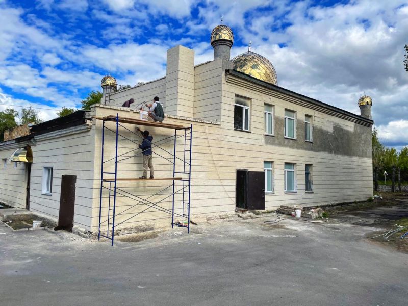 ШАХАН КЕНТІ МЕШІТІНІҢ ЖӨНДЕУ ЖҰМЫСТАРЫ АЯҚТАЛУҒА ЖАҚЫН 