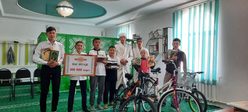 БАЙДАЛЫ БИ АУЫЛЫНДА ҚҰРАН ЖАРЫСЫ ӨТТІ