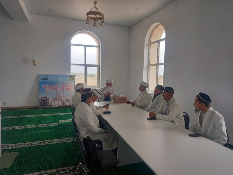 ЖАҢААРҚА АУДАНЫ ИМАМДАРЫНЫҢ КЕЗЕКТІ ЖИЫНЫ ӨТТІ
