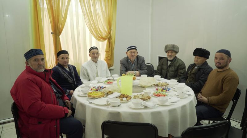 «Балақажы» мешіті қарияларға құрмет көрсетті 