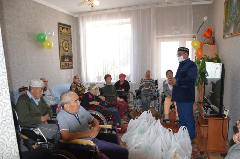 «Хоспистегі» қарияларға қуаныш сыйлаған күн