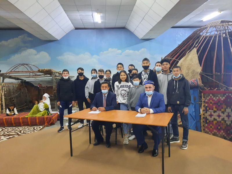 Балқаш қаласында студенттермен кездесу өтті