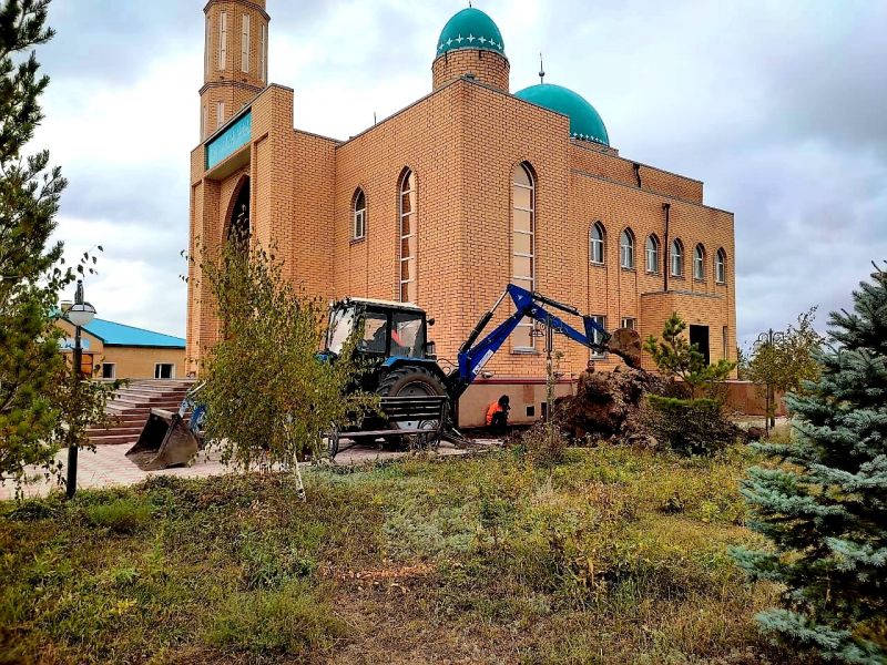 АБАЙ АУДАНДЫҚ МЕШІТІНІҢ ЖЫЛУ ЖҮЙЕСІ ЖАҢАРТЫЛДЫ