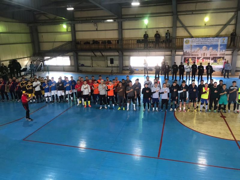 ҚАРАҒАНДЫ ОБЛЫСЫ МЕШІТТЕРІ АРАСЫНДА КІШІ ФУТБОЛДАН ЖАРЫС БАСТАЛДЫ