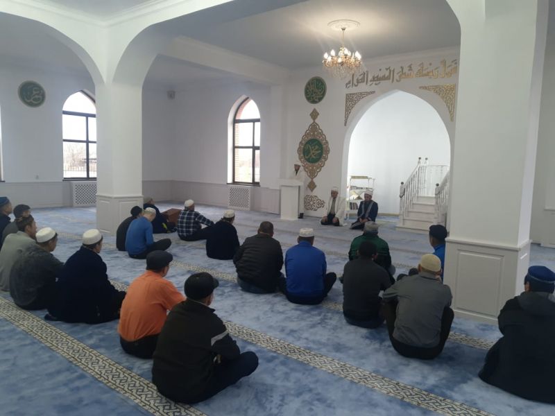 «КҮМІСБЕК МОЛЛА» МЕШІТІНДЕ МӘУЛІТ ОҚЫЛДЫ 