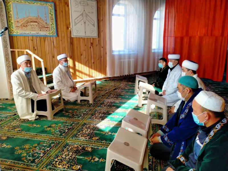 «Бүркітті» ауылдық мешітінде  мәуліт оқылды