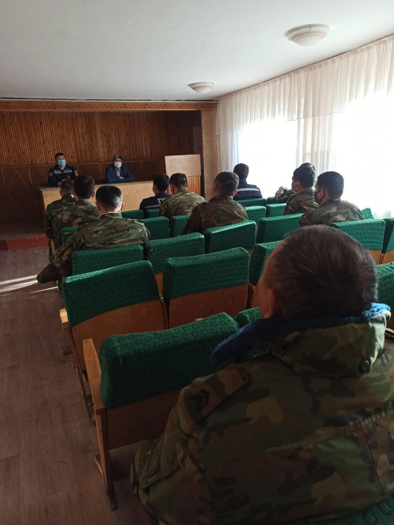 САТПАЕВ: ӨРТ СӨНДІРУШІЛЕРМЕН КЕЗДЕСУ ӨТТІ 