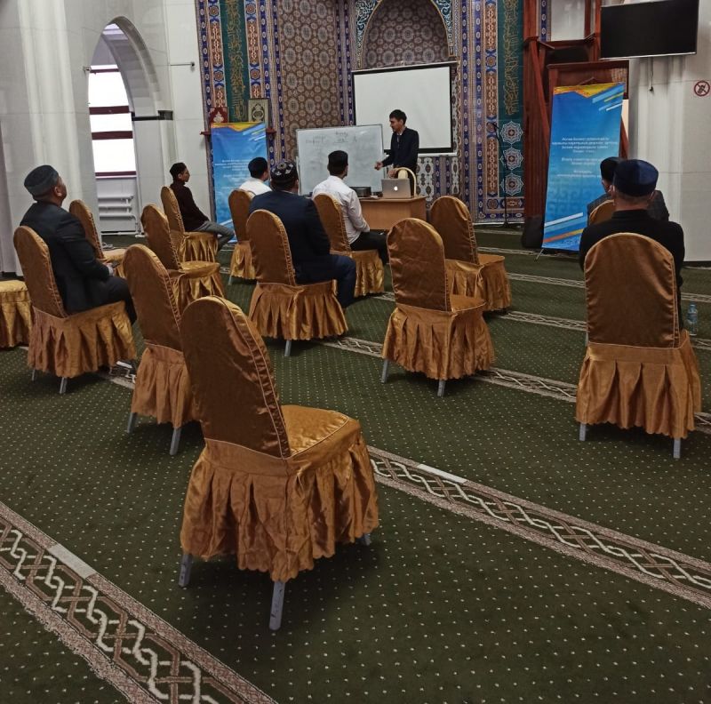  «БАЛМАҒАМБЕТ БАЛҚЫБАЙҰЛЫ» МЕШІТІНДЕ СЕМИНАР-ТРЕНИНГ ӨТТІ