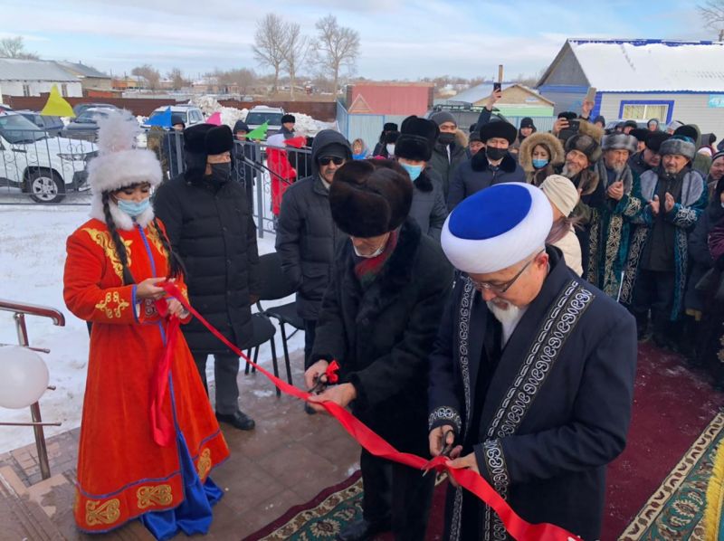 «Егінді» ауылында жаңа мешіт ашылды 