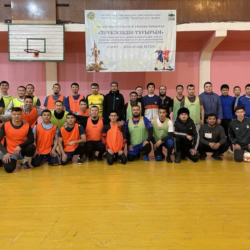 ТӨЛЕУТАЙ АТА МЕШІТІ: КІШІ ФУТБОЛДАН ТУРНИР ӨТТІ
