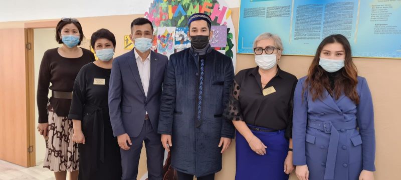 «ЖАСТАР ІСІ» СЕКТОРЫНЫҢ ӨКІЛІ БАЛАЛАР ҮЙІН ЗИЯРАТ ЕТТІ 