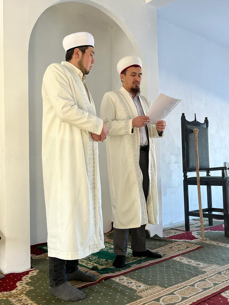 ҚАРАБАС МЕШІТІНЕ ИМАМ ТАҒАЙЫНДАЛДЫ