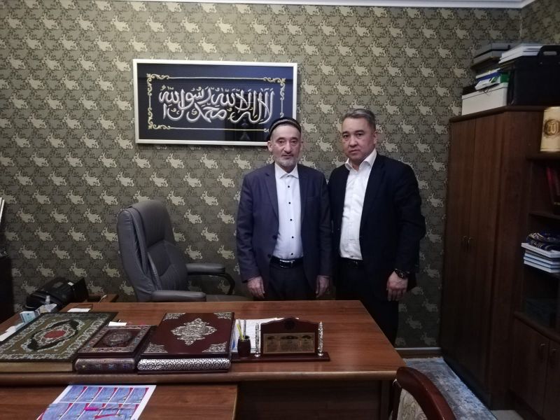 Әлихан Бөкейхан ауданының әкімі «Бала қажы» мешітінде болды