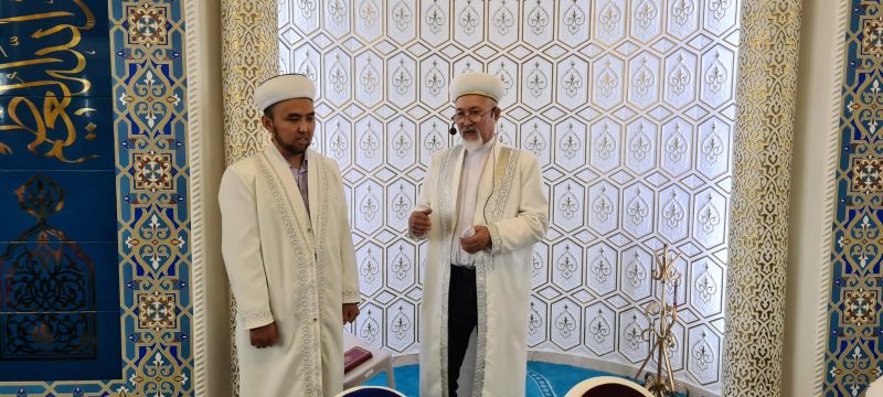 «ӘНЕТ БАБА» МЕШІТІНЕ ЖАҢА ИМАМ ТАҒАЙЫНДАЛДЫ 
