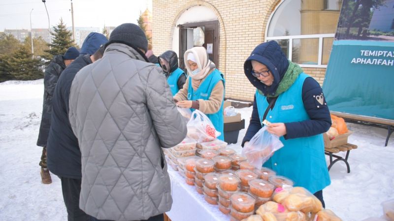 Теміртау қаласының мешіттерінде қайырымдылық жәрмеңкесі өтті⠀