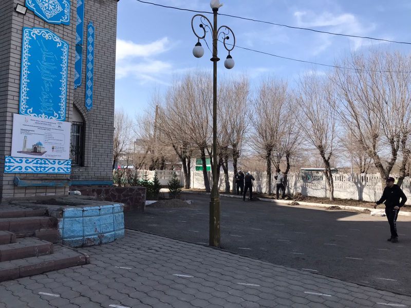 «Бала қажы» мешітінде сенбілік өтті