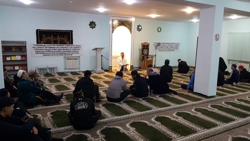 Топар кентінде  ихсан ілімі жайлы дәріс өтті