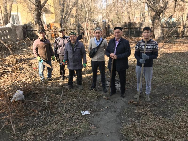 САРАН ҚАЛАЛЫҚ МЕШІТІНДЕ СЕНБІЛІК ӨТТІ