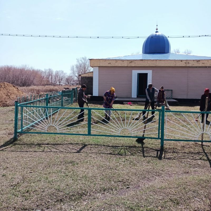СЕНБІЛІК ЖҰМЫСТАРЫ СӘРЕПТІ АУЫЛЫНДА ЖАЛҒАСТЫ