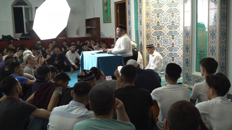 Сансызбай Құрбанұлы «Әл-Машани» мешітінде болды