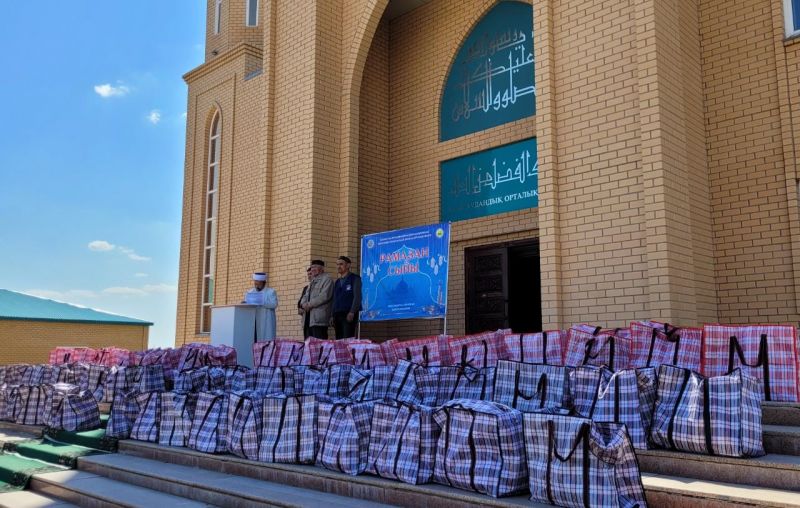 Абай ауданында «РАМАЗАН ҚОРЖЫНЫ» таратылды