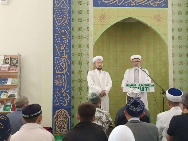 АБАЙ АУДАНЫНА ЖАҢА ИМАМ ТАҒАЙЫНДАЛДЫ 