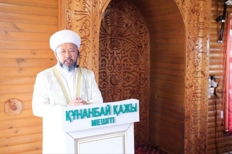 БАС МҮФТИ ҚАРҚАРАЛЫДА ЖҰМА НАМАЗЫН ӨТКІЗДІ 