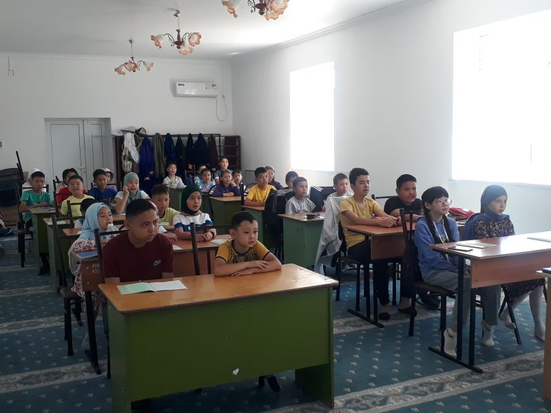 «Имани жаз» жазғы сауат ашу курсы Балқашта жалғасуда