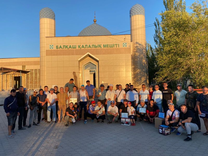 Балқаш қаласында Құрбан айт жоғары деңгейде өтті
