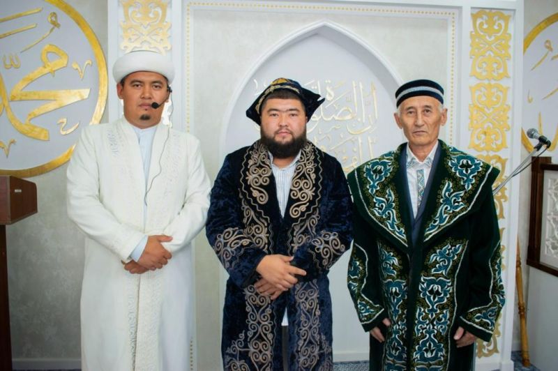 Теміртау қалалық мешітінің имамына құрмет көрсетілді