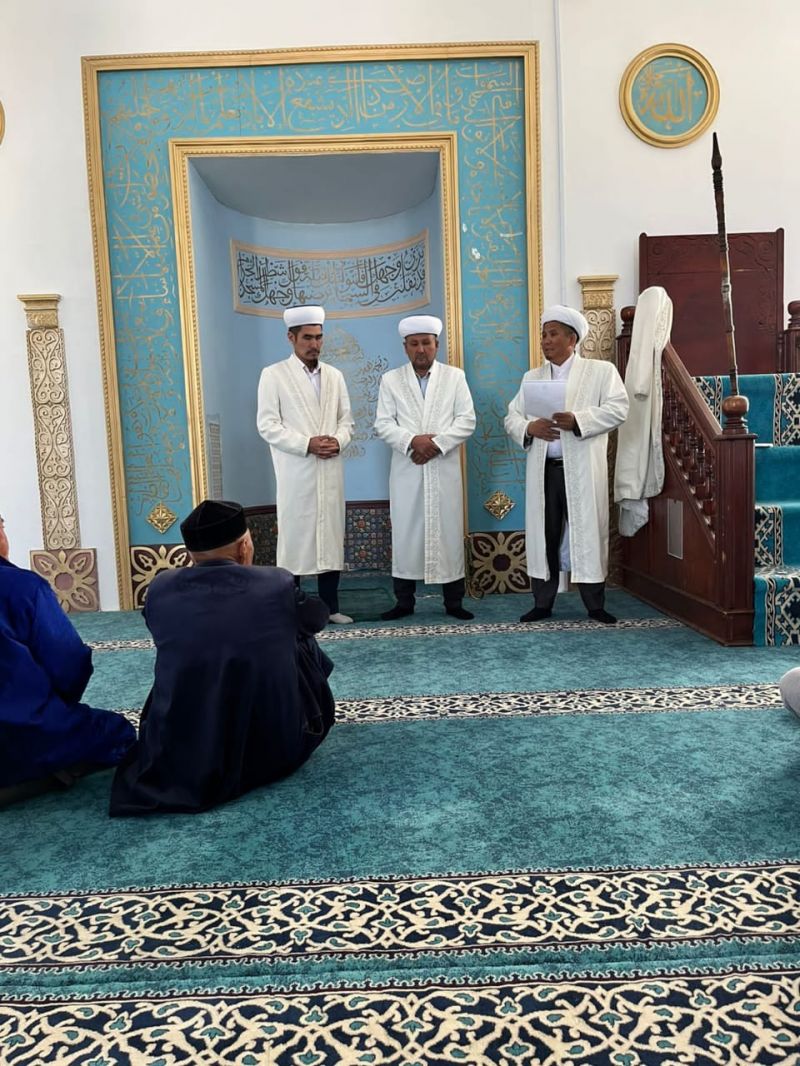 «ЖАНҚҰТТЫ БИ» МЕШІТІНЕ ЖАҢА ИМАМ ТАҒАЙЫНДАЛДЫ