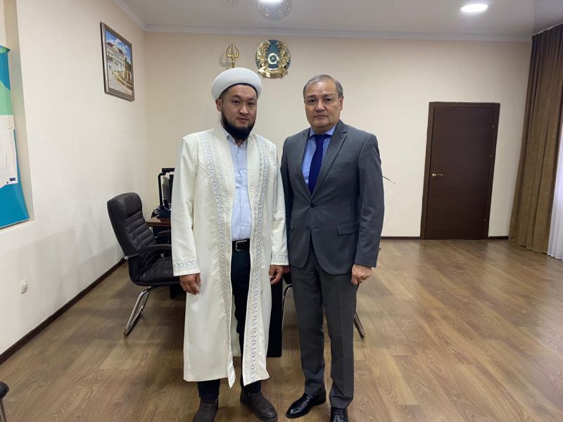 ТЕМІРТАУ: БАС ИМАМ ҚАЛА ӘКІМІНІҢ ҚАБЫЛДАУЫНДА БОЛДЫ 