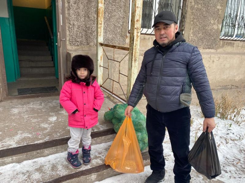 ТОПАРДА «ЖОМАРТ ЖҰМА» ҚАЙЫРЫМДЫЛЫҚ АКЦИЯСЫ ӨТТІ