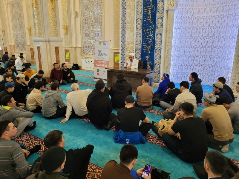 «ӘНЕТ БАБА» МЕШІТІНДЕ ПӘТУА САҒАТЫ ӨТКІЗІЛДІ
