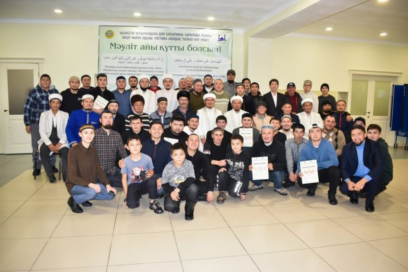 «Балкен ана» мешітінде жамағатқа Мәуліт дастарханы жайылды