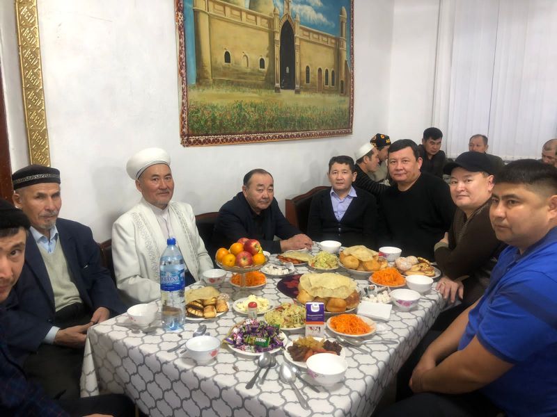 Саран қалалық мешіті  тәуелсіздік күніне орай қос игі шара өткізді