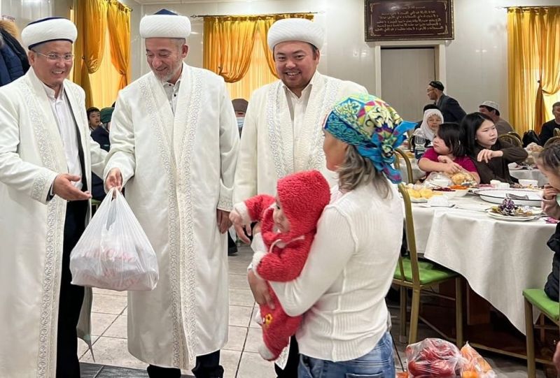 Бала қажы мешітінде кезекті қайырымдылық болып өтті