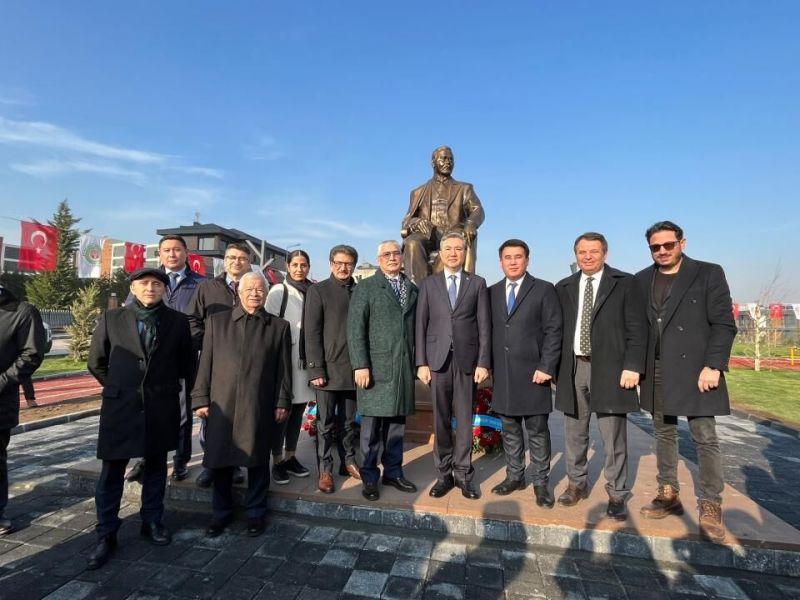 В Анкаре состоялось открытие памятника и парка Ахмета Байтурсынова