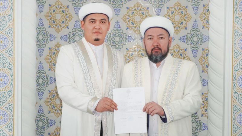 «Төлеутай ата» мешітіне жаңа имам тағайындалды