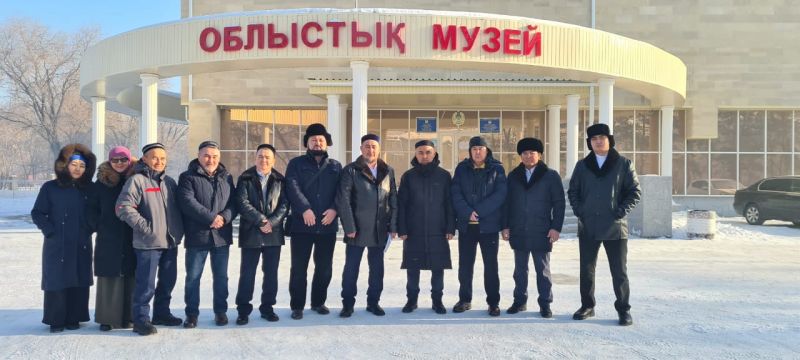 «Әнет баба» мешіті ұжымы облыстық мұражайға барды