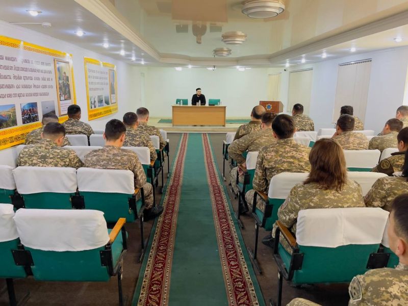 ТЖМ бөлімінің мамандарына жат ағымға қатысты кездесу өтті