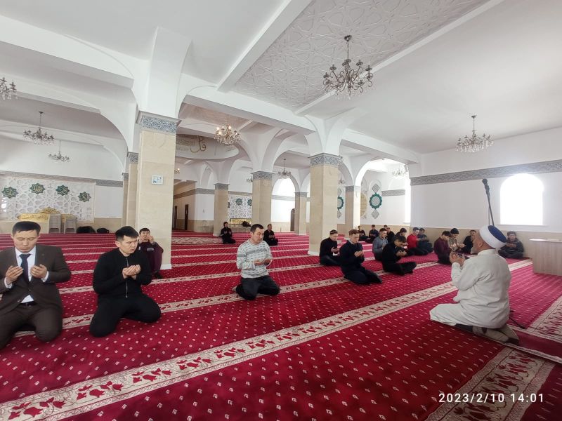 Ақтоғай жамағаты Түркия мен Сирия елі үшін дұға жасады